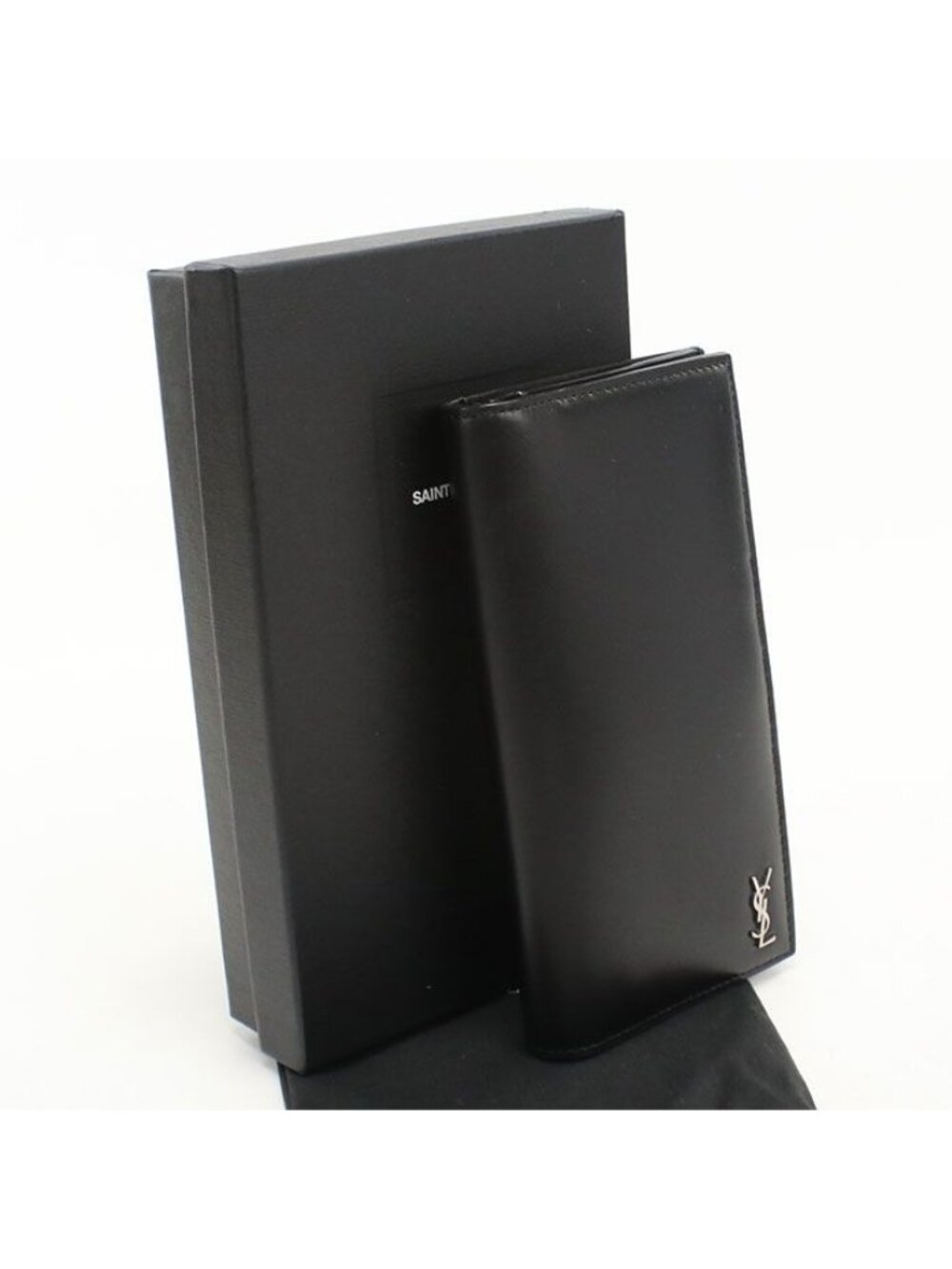 Saint Laurent Cochinental Wallet Tiny Cassandra Bifold Calfskin